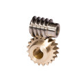 Dewax ODM Precision Casting Brass Worm Gear Partes de fundición de inversión de cera perdida